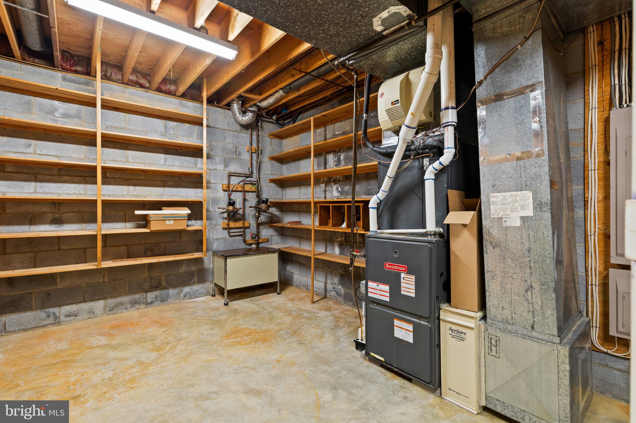 7517 Brooklyn Bridge Road Laurel, MD 20707 - Photo 31 of 41 Great storage in mechanical room