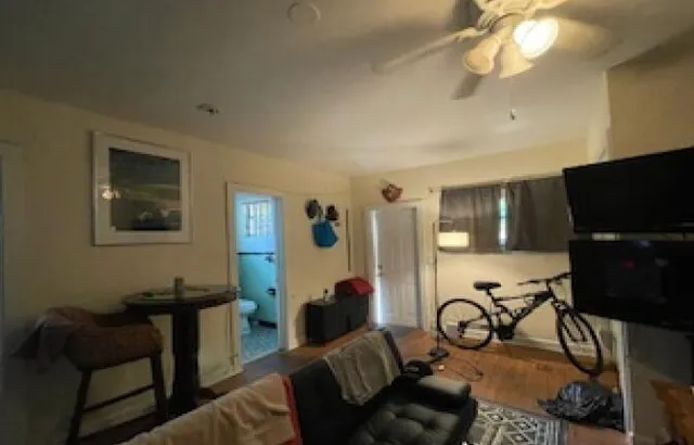 a bathroom with a toilet and a sink