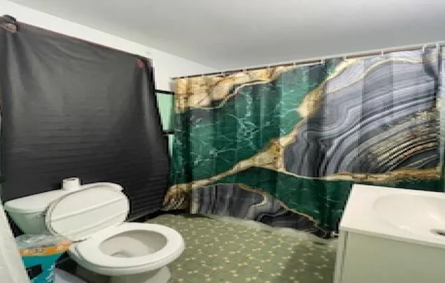 a room with storage and utility