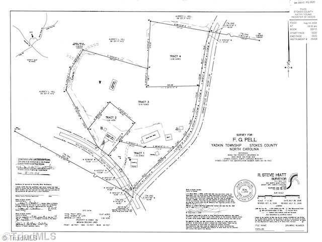 3074 Volunteer Road Pinnacle, NC 27043 - Photo 16 of 16 Plat Map. Survey Map