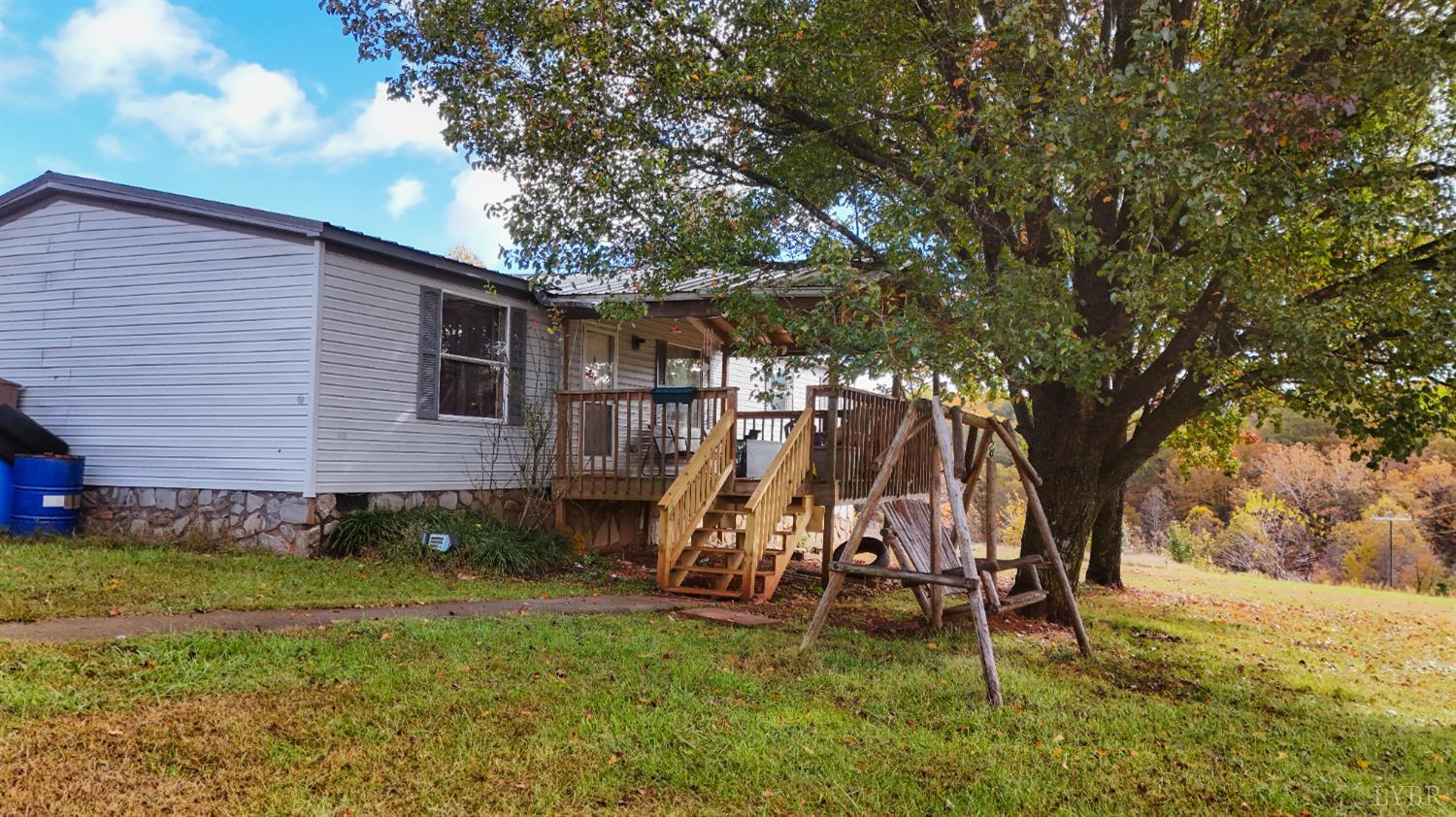 3156 Owens Mill Road Gretna, VA 24557 - Photo 66 of 88 a view of backyard with a slide