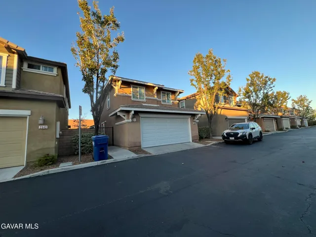 a car parked on the side of a street