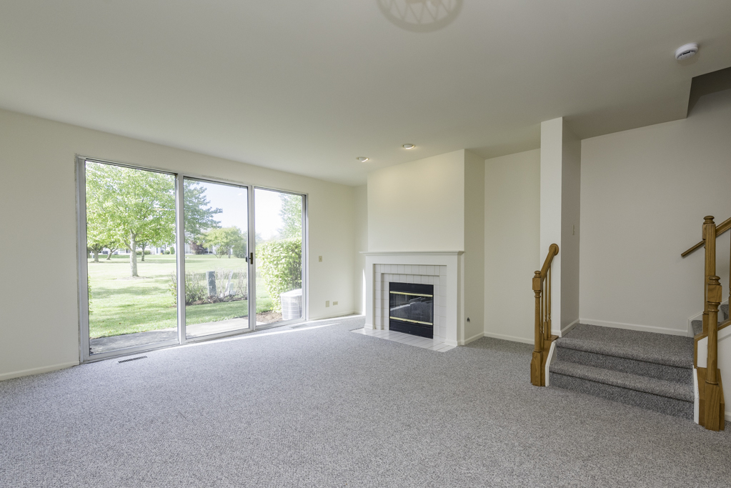 17775 Braewick Road Gurnee, IL 60031 - Photo 24 of 25 a view of empty room with fireplace and window