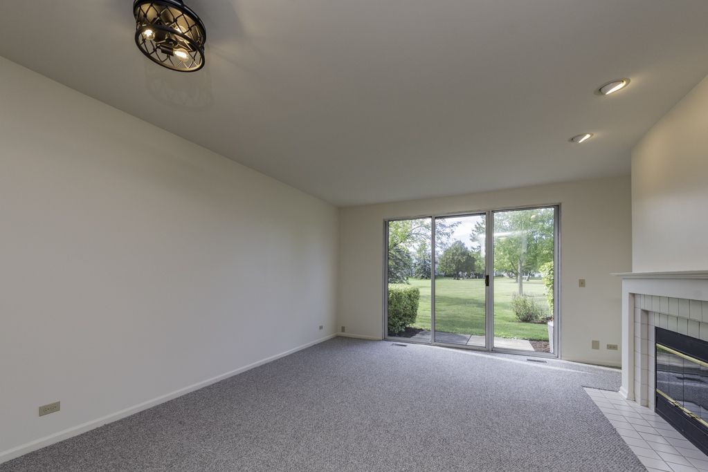 17775 Braewick Road Gurnee, IL 60031 - Photo 25 of 25 a view of empty room with window and fireplace