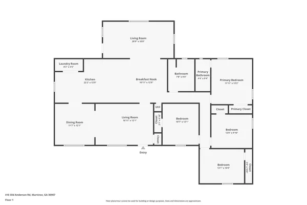 $285,900 | 416 Old Anderson Road, Augusta, GA 30907