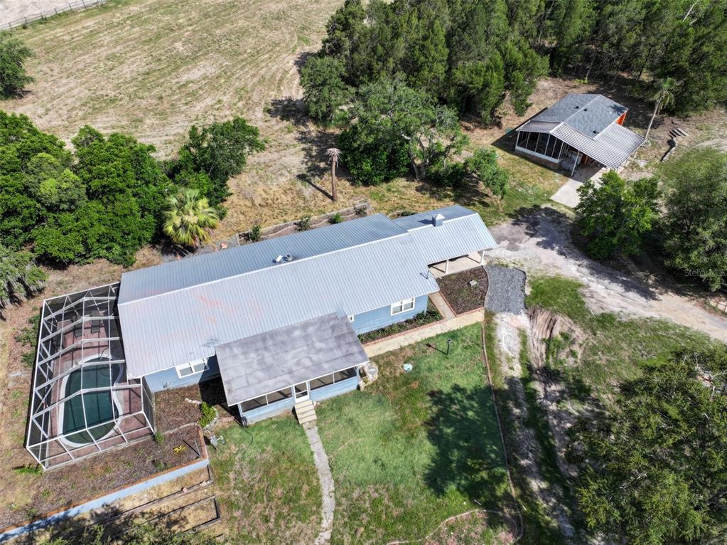 4501 Detour Road Haines City, FL 33844 - Photo 32 of 65 an aerial view of house with a yard