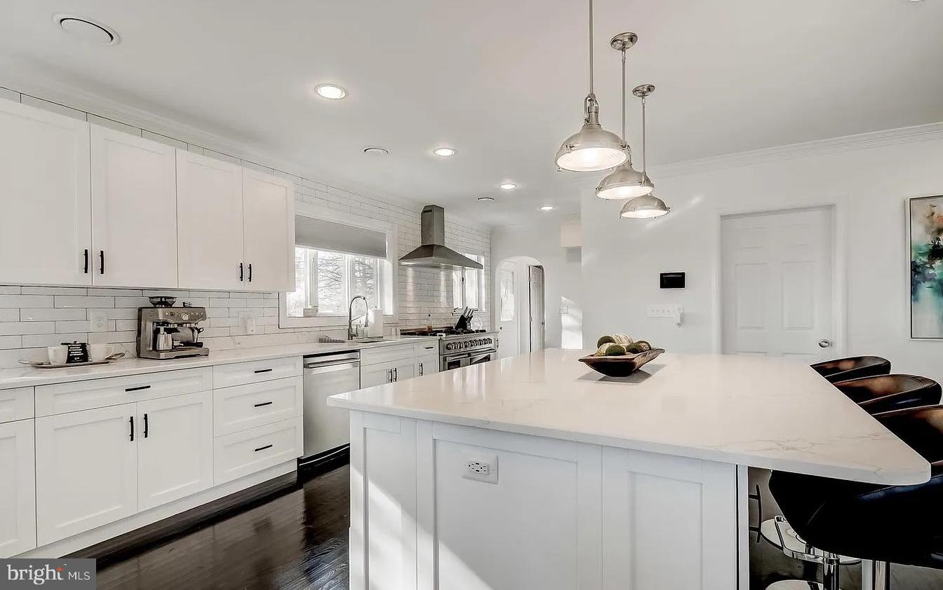 8040 Leishear Road Laurel, MD 20723 - Photo 45 of 66 a kitchen with counter space cabinets and appliances