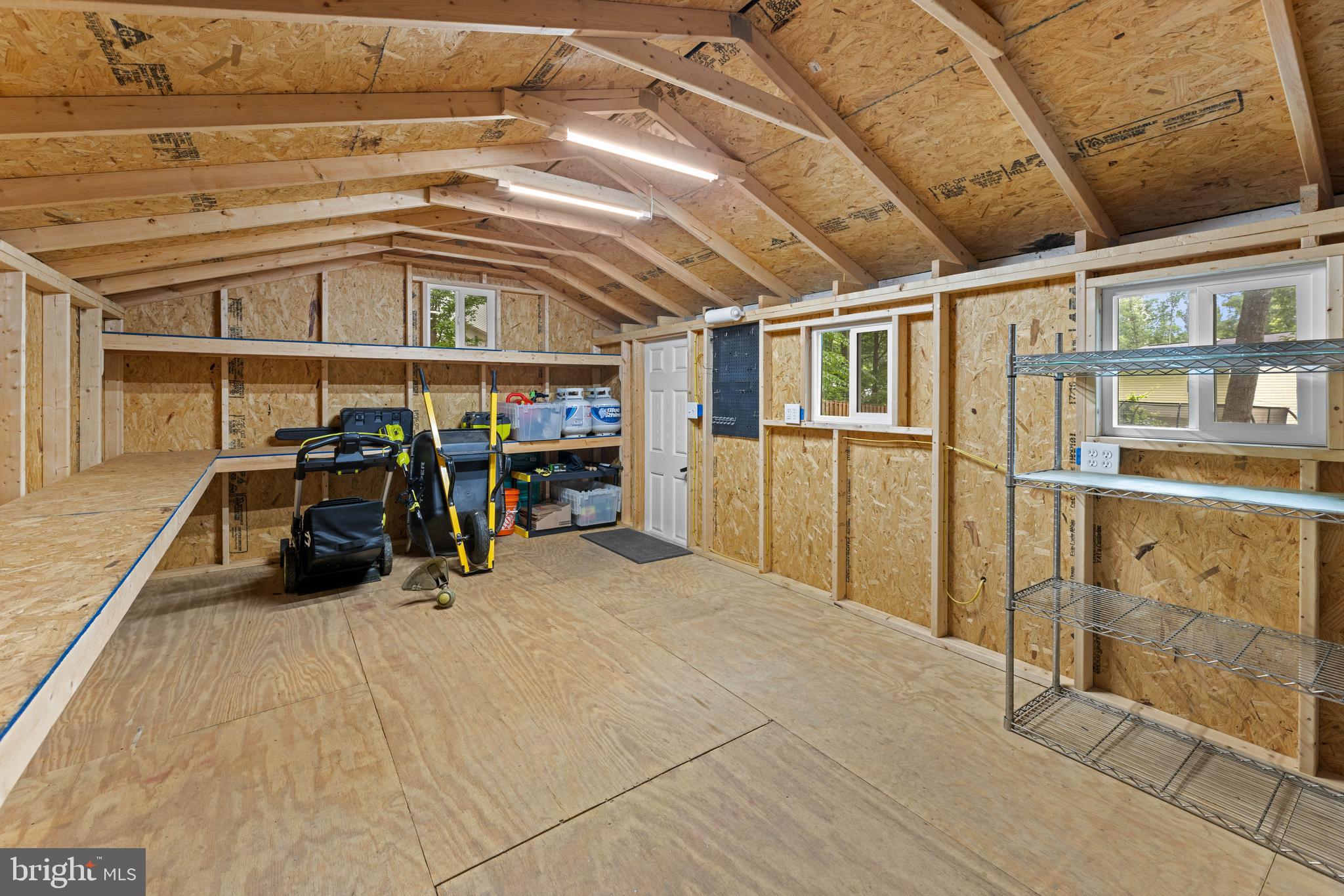 9761 Turnbuckle Drive Burke, VA 22015 - Photo 32 of 46 Shed w/Electricity