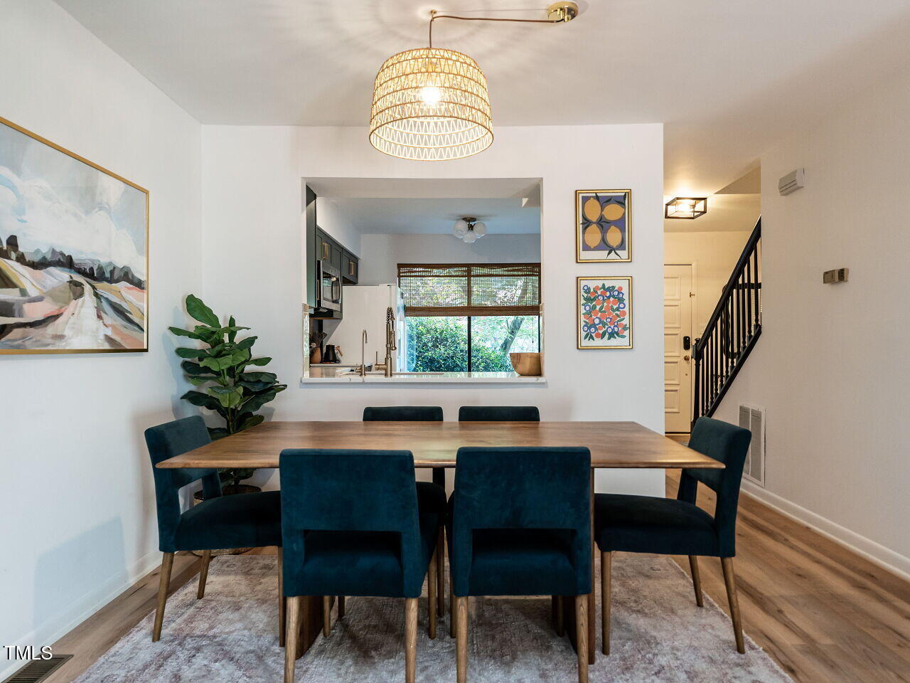 837 Green Ridge Drive Raleigh, NC 27609 - Photo 9 of 29 a dining room with furniture and window