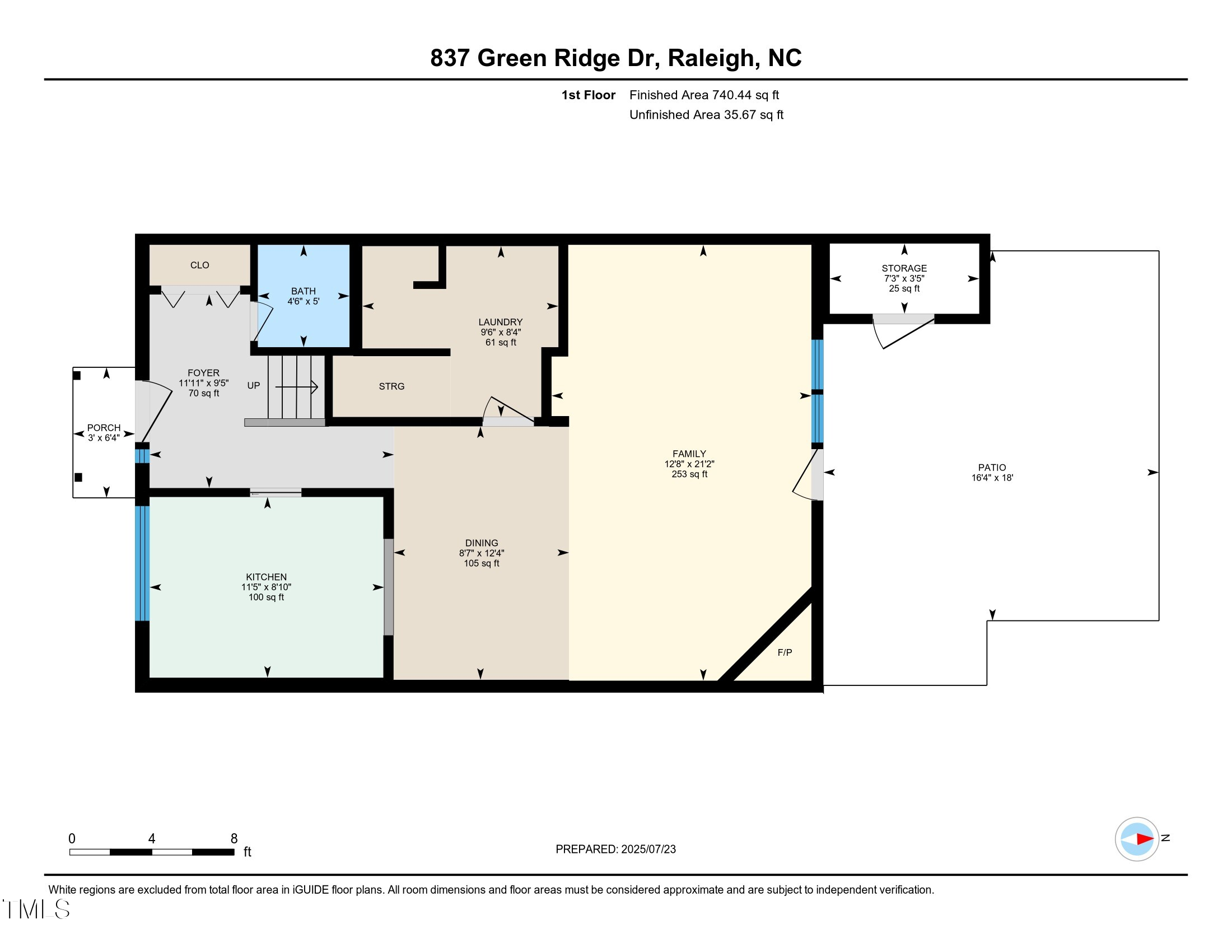 837 Green Ridge Drive Raleigh, NC 27609 - Photo 28 of 29