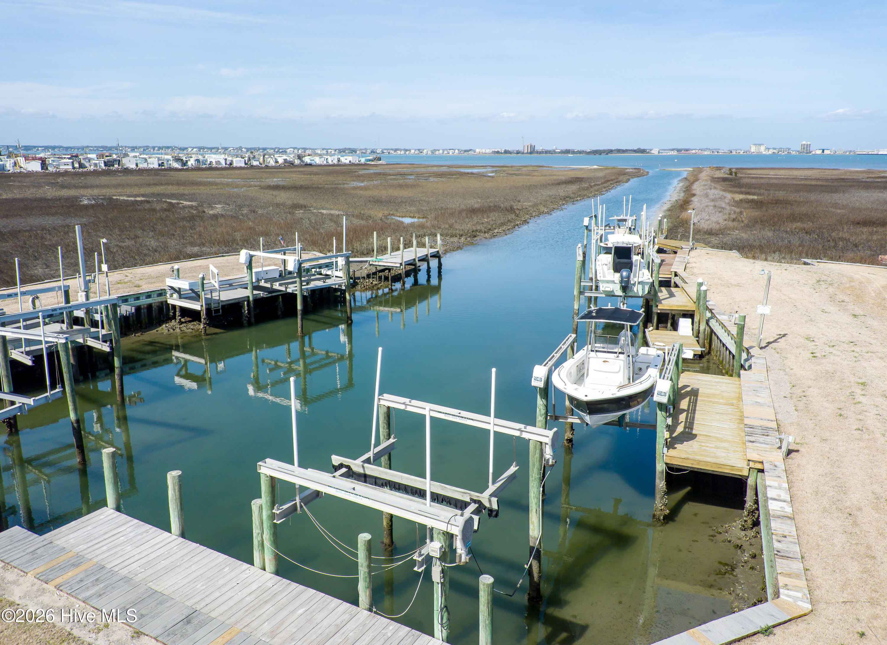 1711 East Fort Macon Road Atlantic Beach, NC 28512 - Photo 12 of 42 Boat Dock Lift