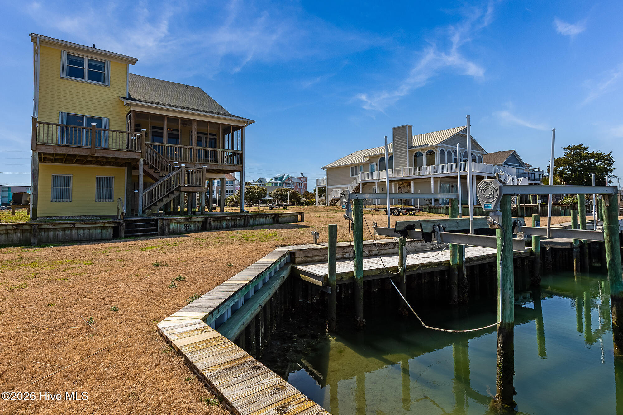 1711 East Fort Macon Road Atlantic Beach, NC 28512 - Photo 23 of 42 Steps to Boat lift