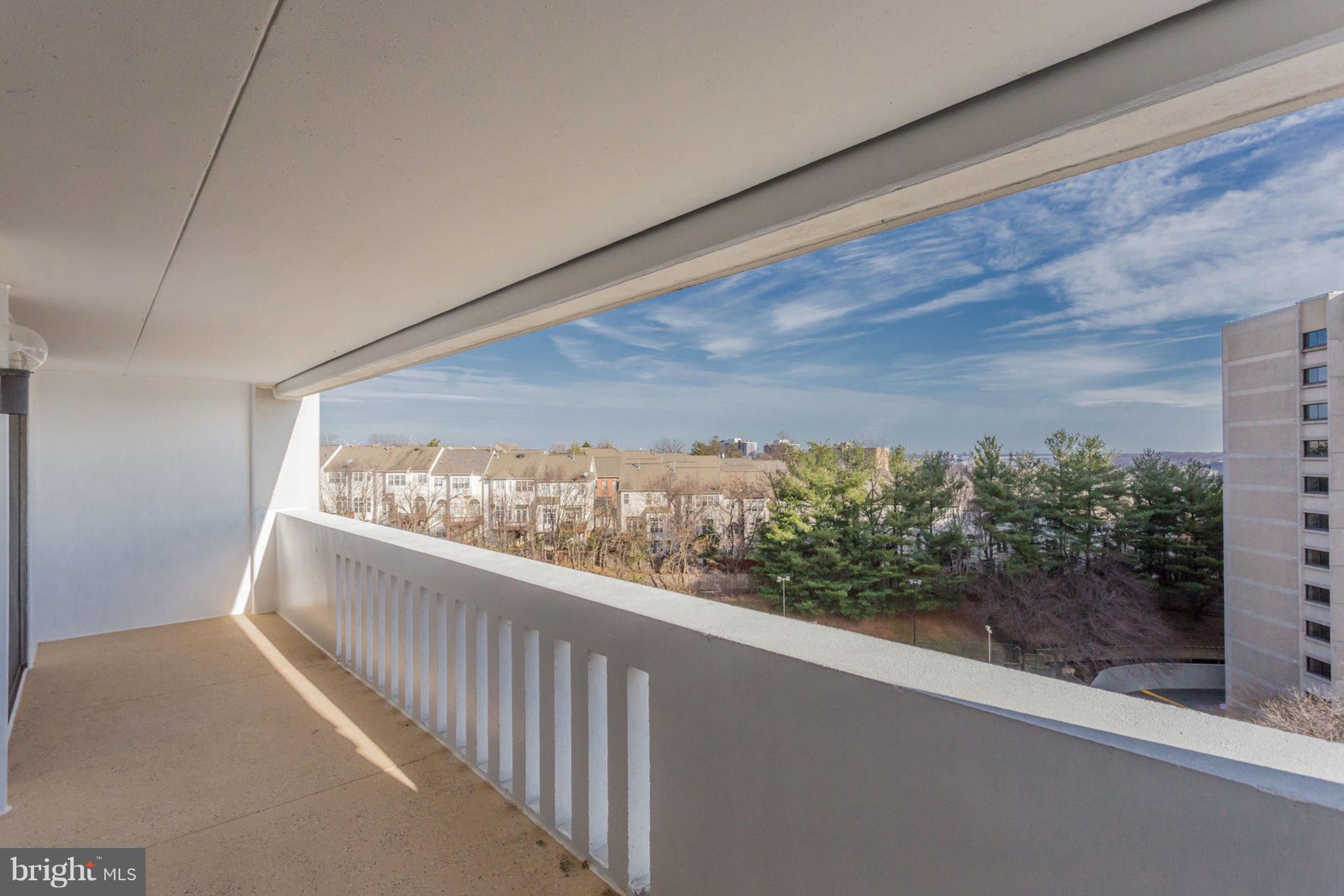 6101 Edsall Road, Unit 1105 Alexandria, VA 22304 - Photo 37 of 42 30 FOOT MAIN BALCONY