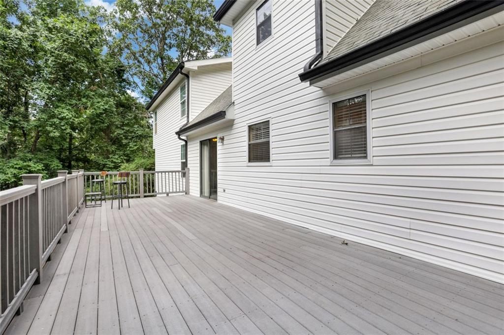 4378 Ridge Court Loganville, GA 30052 - Photo 42 of 47 a view of a wooden deck