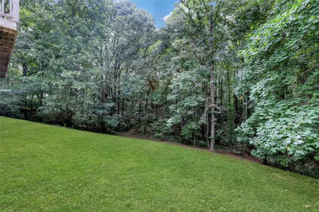 4378 Ridge Court Loganville, GA 30052 - Photo 46 of 47 a view of a grassy field with trees in the background