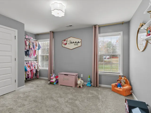 a room with toys and storage