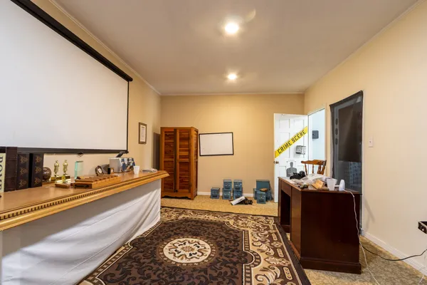 a view of a livingroom with furniture window and wooden floor