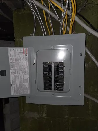 a view of water heater room