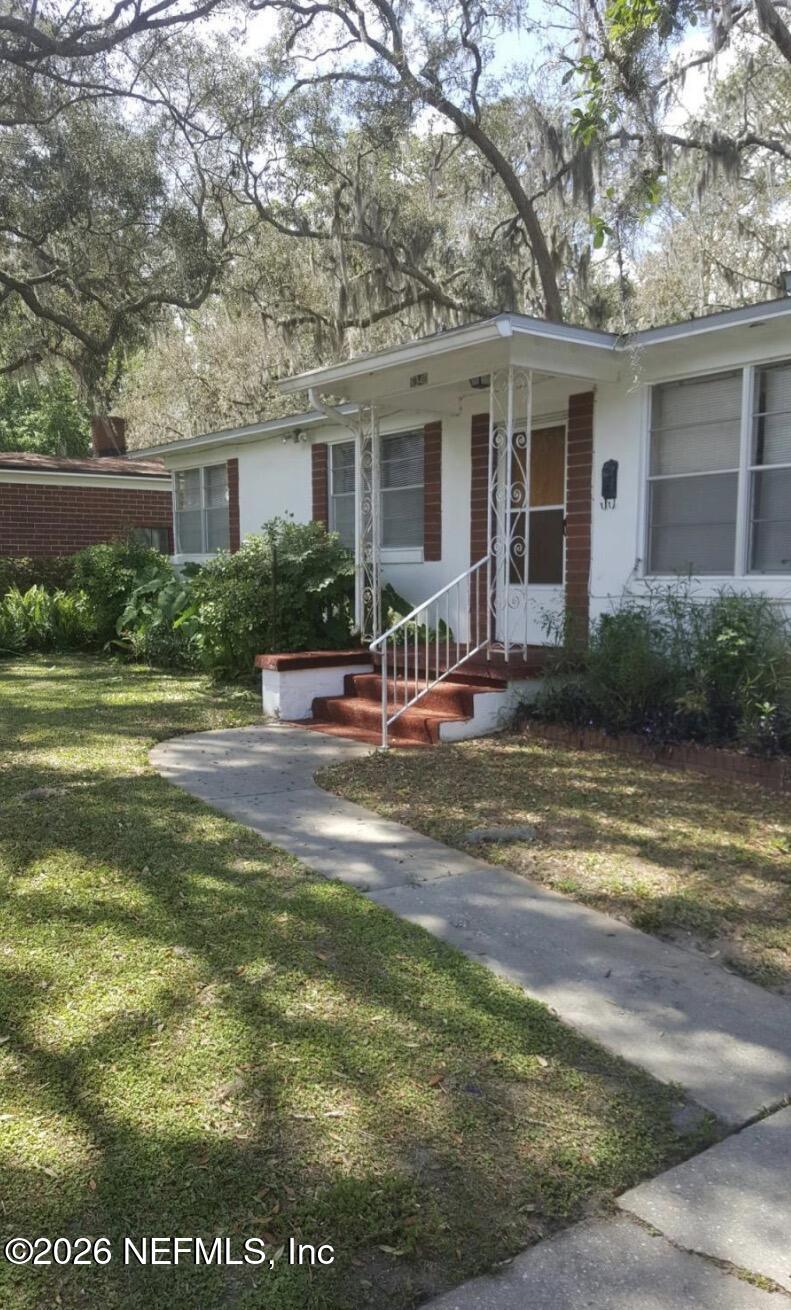 Front walkway