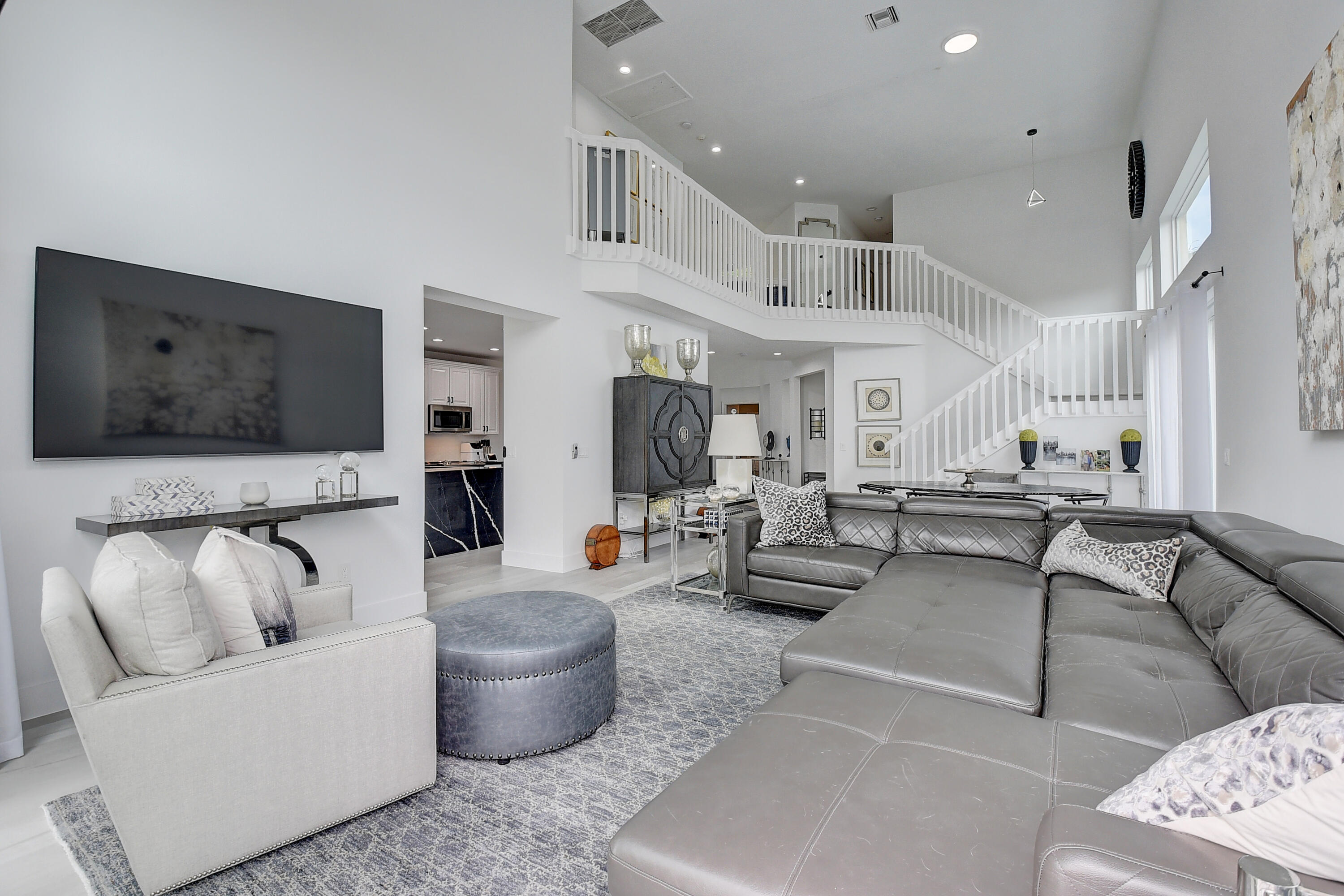 5183 Northwest 25th Way Boca Raton, FL 33496 - Photo 4 of 29 Great Room and Stairs