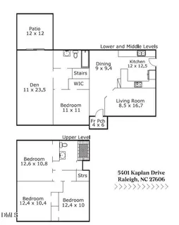 $415,000 | 5401 Kaplan Drive, Raleigh, NC 27606