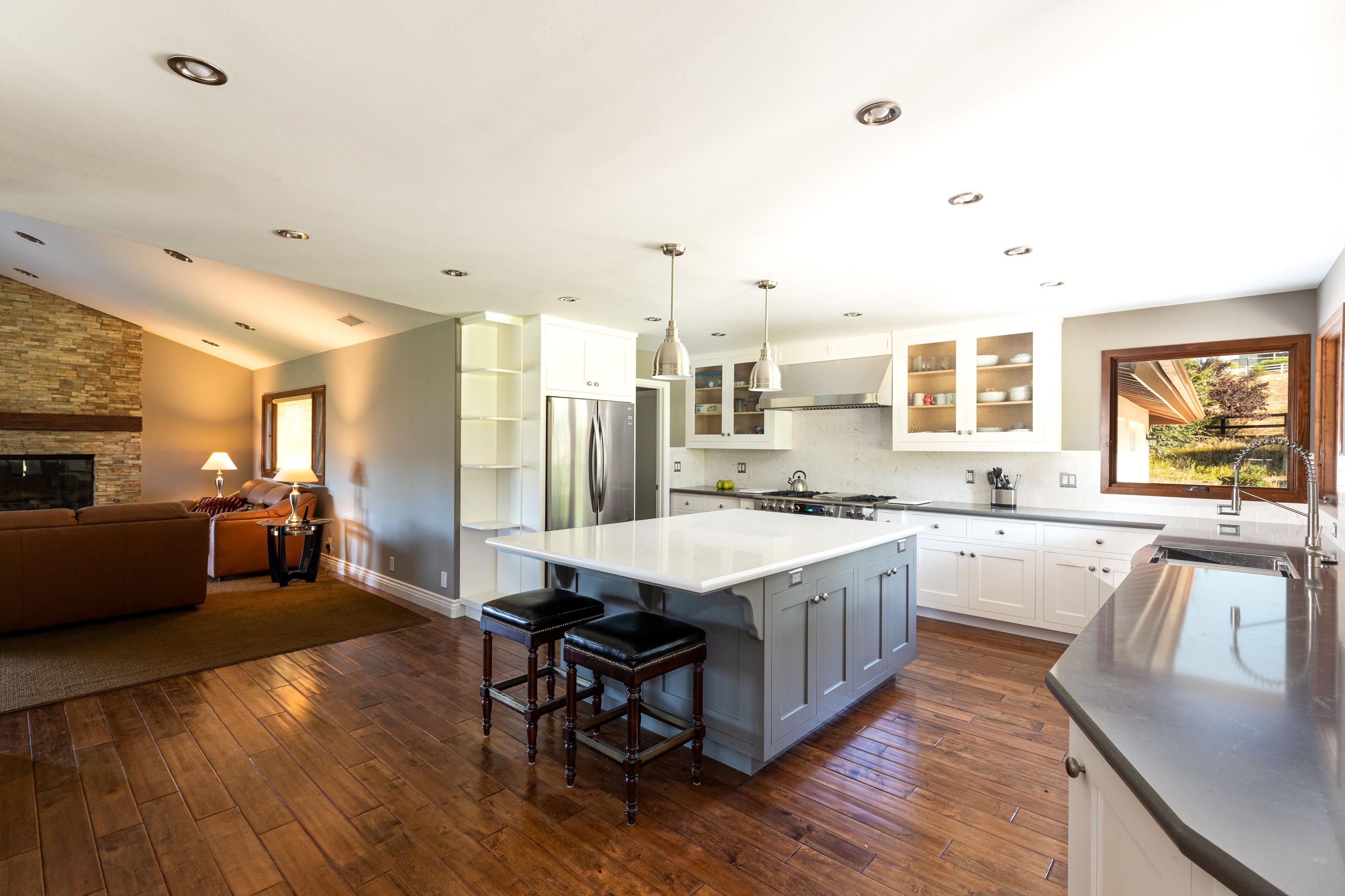705 Mesa Drive Solvang, CA 93463 - Photo 5 of 22 a large kitchen with a table and chairs