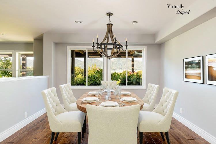 705 Mesa Drive Solvang, CA 93463 - Photo 8 of 22 a view of a dining room with furniture window and outside view