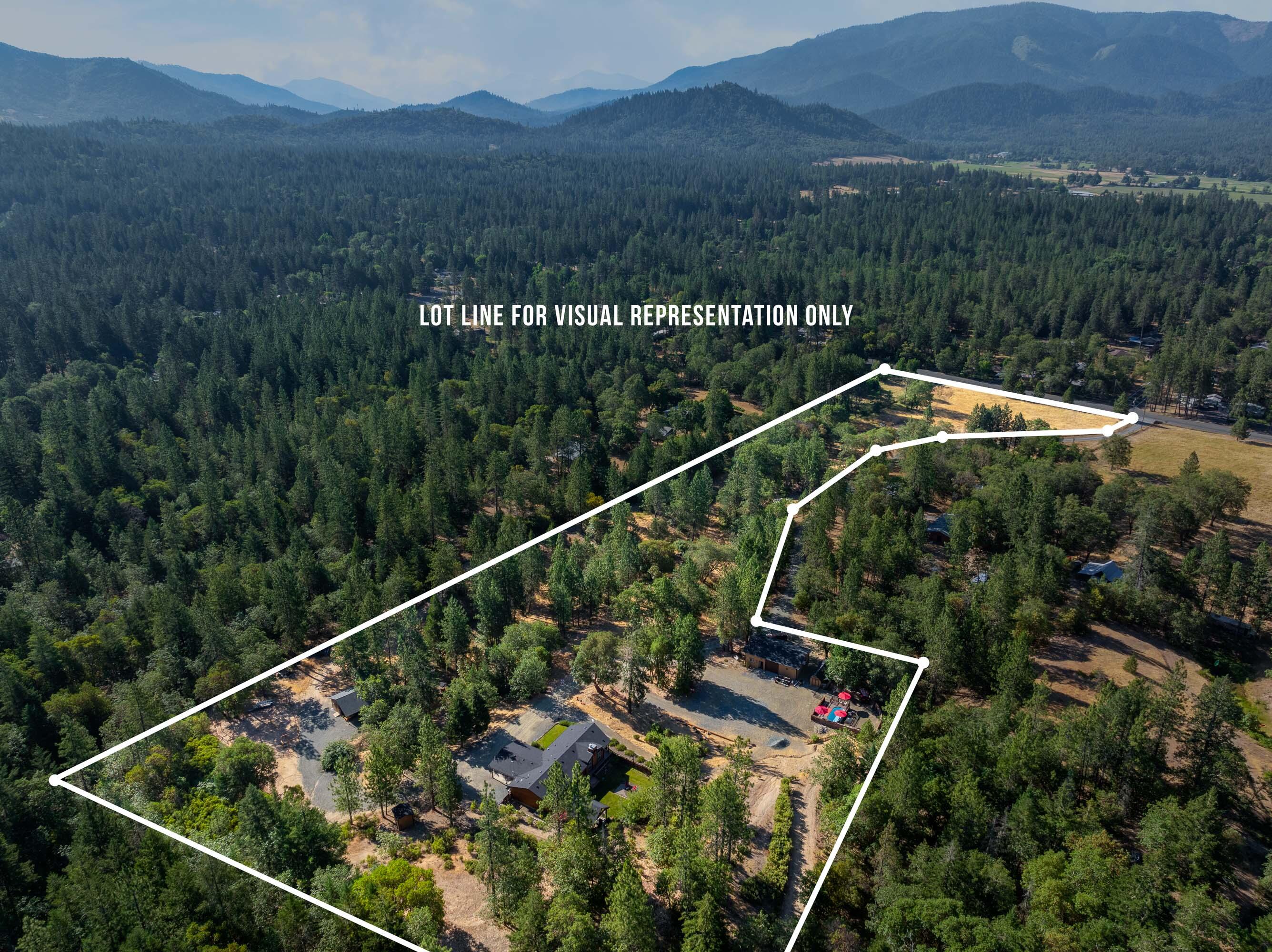 312 Stringer Gap Road Grants Pass, OR 97527 - Photo 45 of 47 LOT LINE (1 of 2)