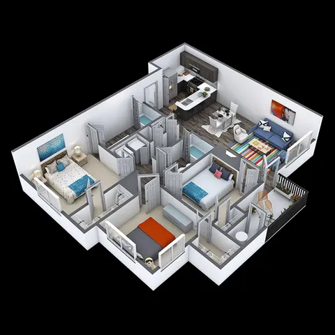 $2,067 | 500 East Stassney Lane, Unit 323, Austin, TX 78745