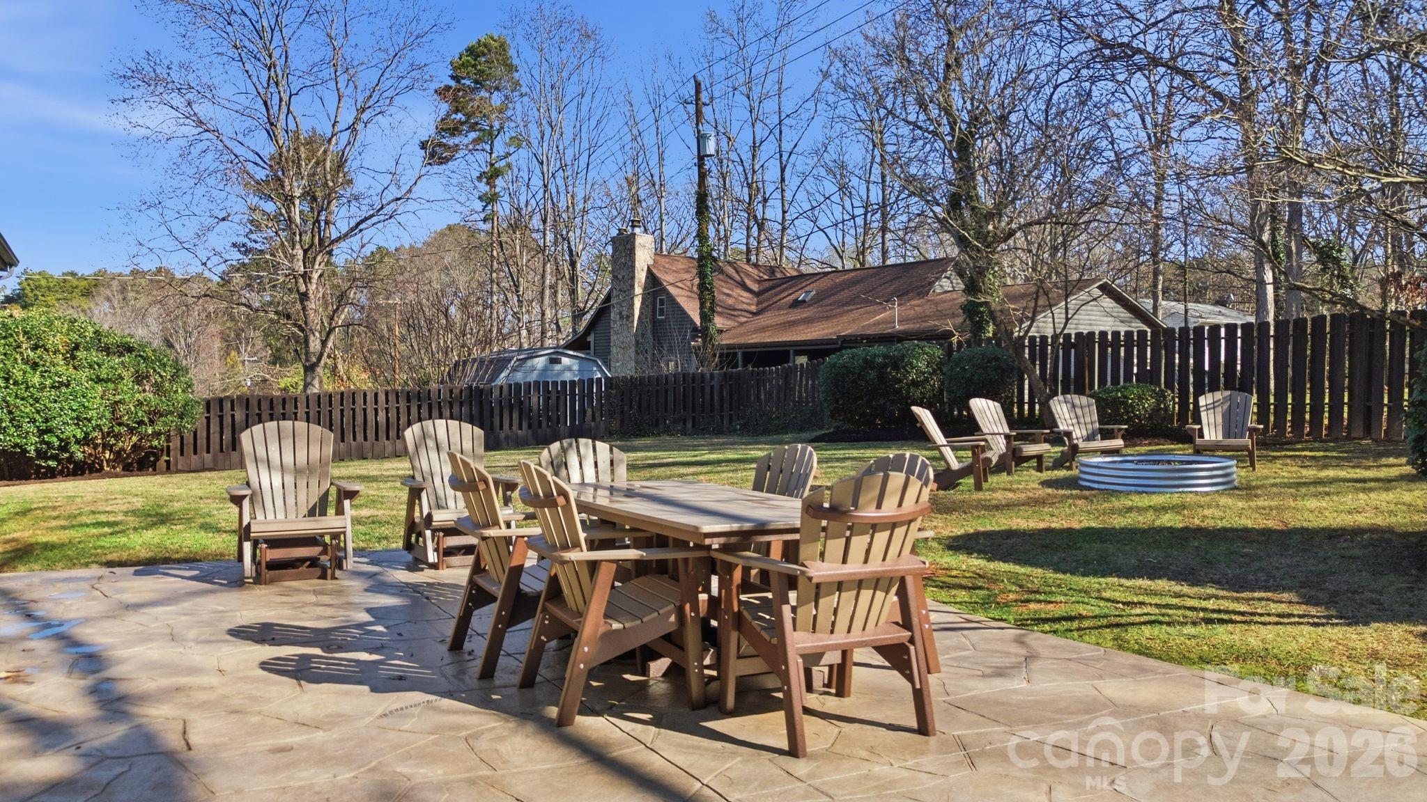21326 Sandy Cove Road Cornelius, NC 28031 - Photo 17 of 21 a view of a chairs and table in patio