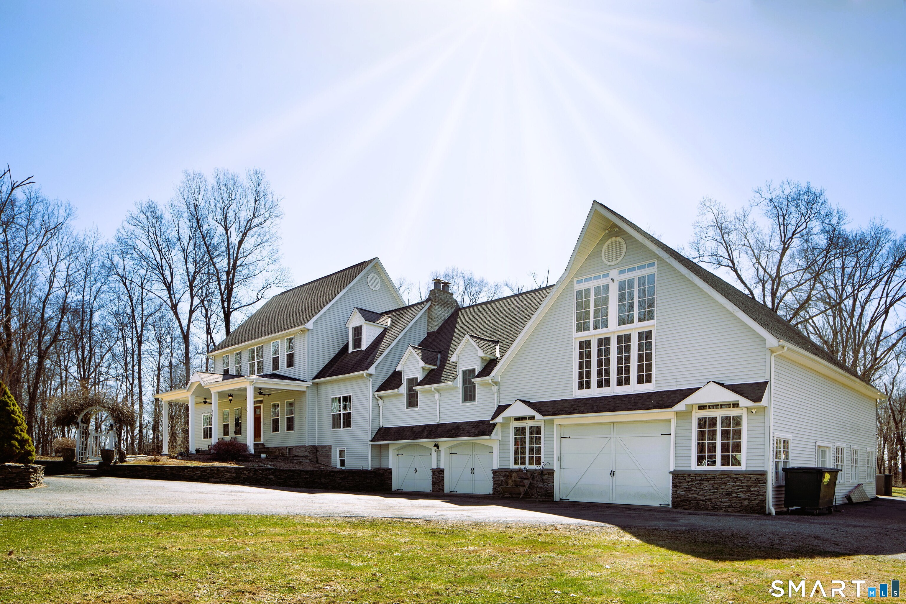 27 Smoke Ridge Drive Sherman, CT 06784 - Photo 3 of 40 The six car garage offers amazing space and flexibility to suit your lifestyle.