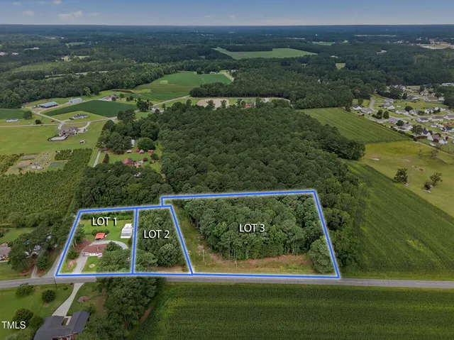 a view of yard with green space