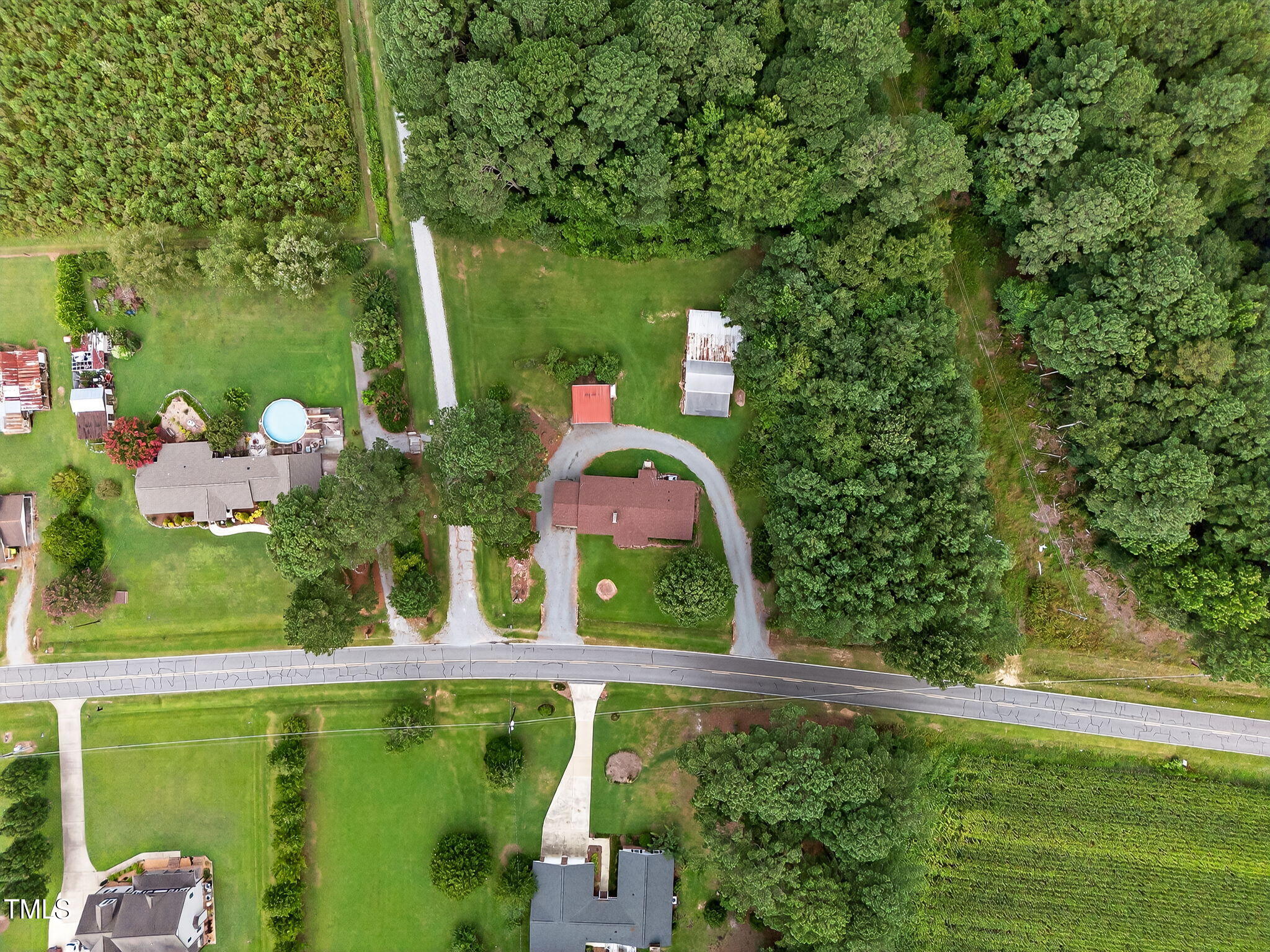 788 Gor An Farm Road Selma, NC 27576 - Photo 26 of 31 a view of swimming pool from a balcony