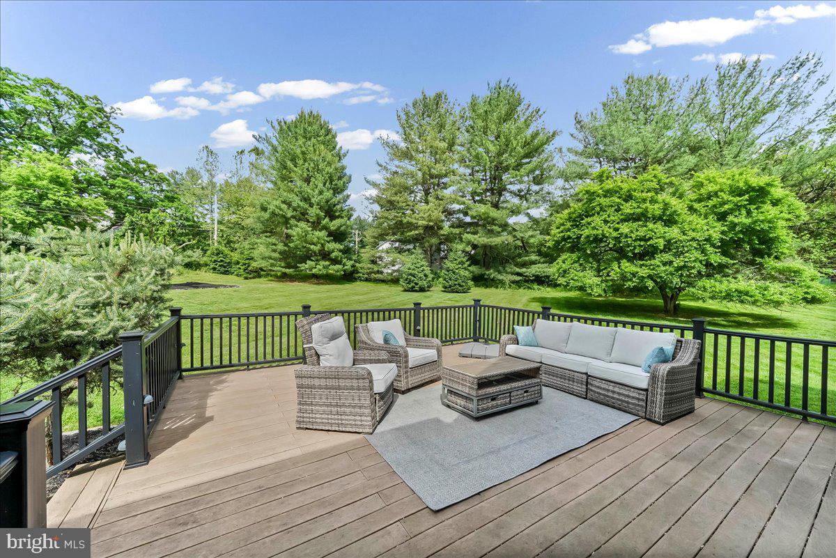 51 Ridings Way Chadds Ford, PA 19317 - Photo 6 of 57 a view of a wooden deck with furniture