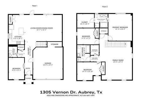 $345,000 | 1305 Vernon Drive, Aubrey, TX 76227