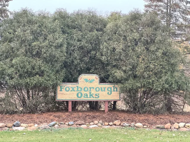 a sign on the side of a building