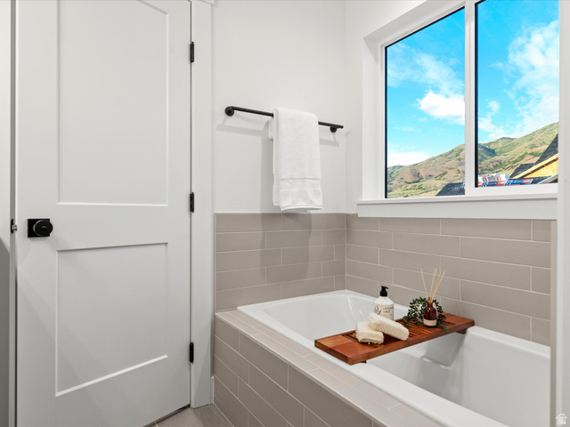 1267 West 2350 South Perry, UT 84302 - Photo 29 of 35 White paneled door with matte black hardware