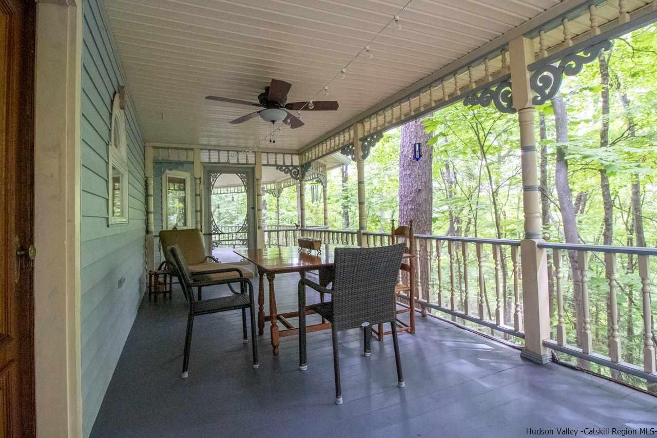 30 Peak Farm Road Stone Ridge, NY 12484 - Photo 7 of 35 a view of a dining room with furniture window and outside view