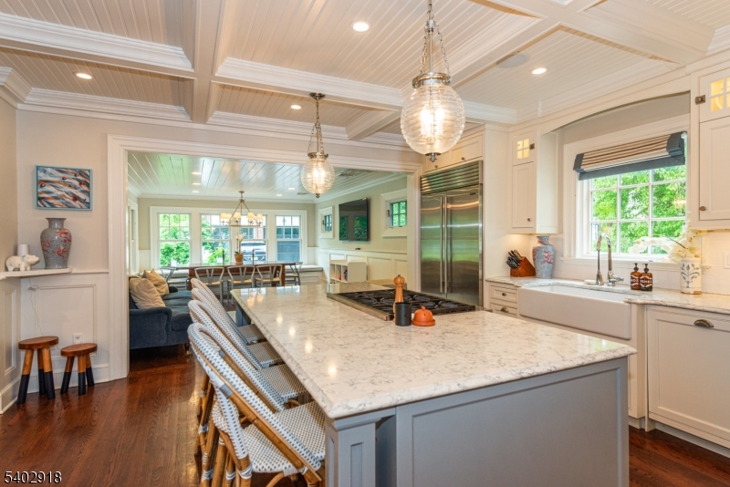 412 Ridgewood Avenue Glen Ridge, NJ 07028 - Photo 8 of 48 a kitchen with a counter space appliances and a large window