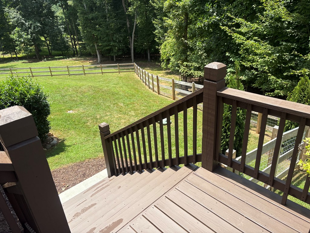 2068 Gallatin Road Young Harris, GA 30582 - Photo 46 of 53 Fenced Back Yard