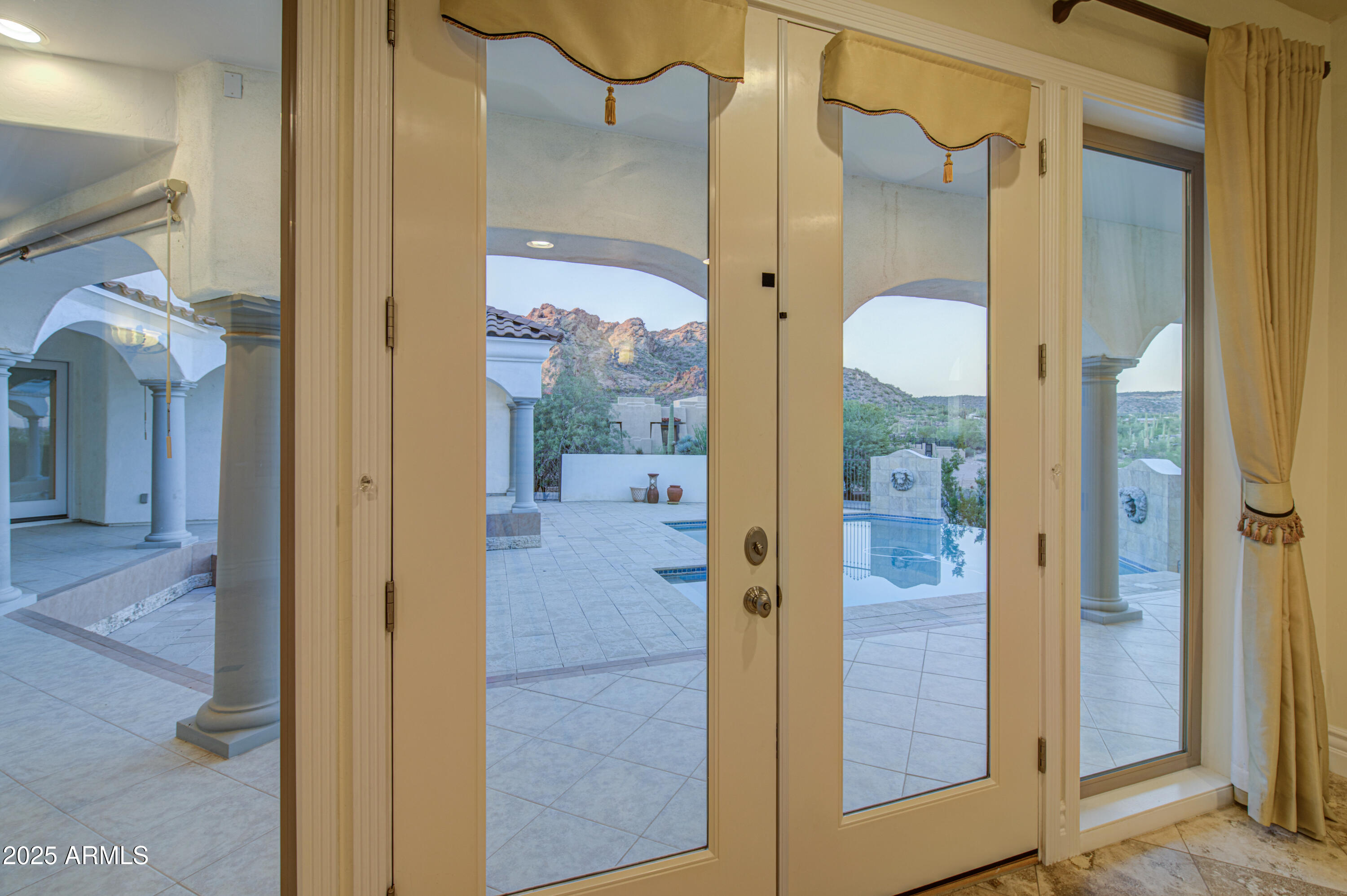 5238 North Explorer Road Apache Junction, AZ 85119 - Photo 18 of 109 a bathroom with a glass shower door and a sink