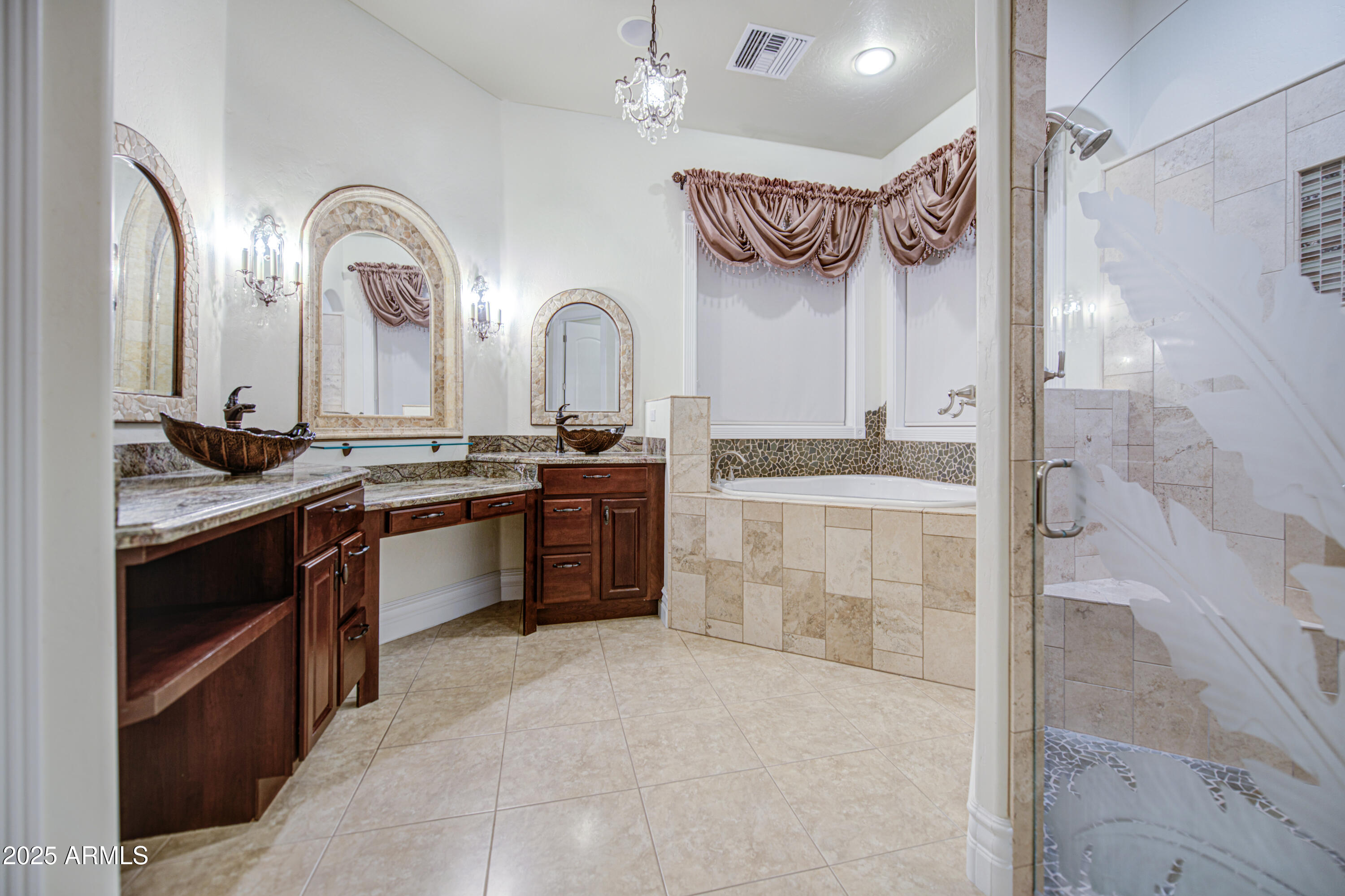 5238 North Explorer Road Apache Junction, AZ 85119 - Photo 47 of 109 a large kitchen with stainless steel appliances granite countertop a stove and a sink