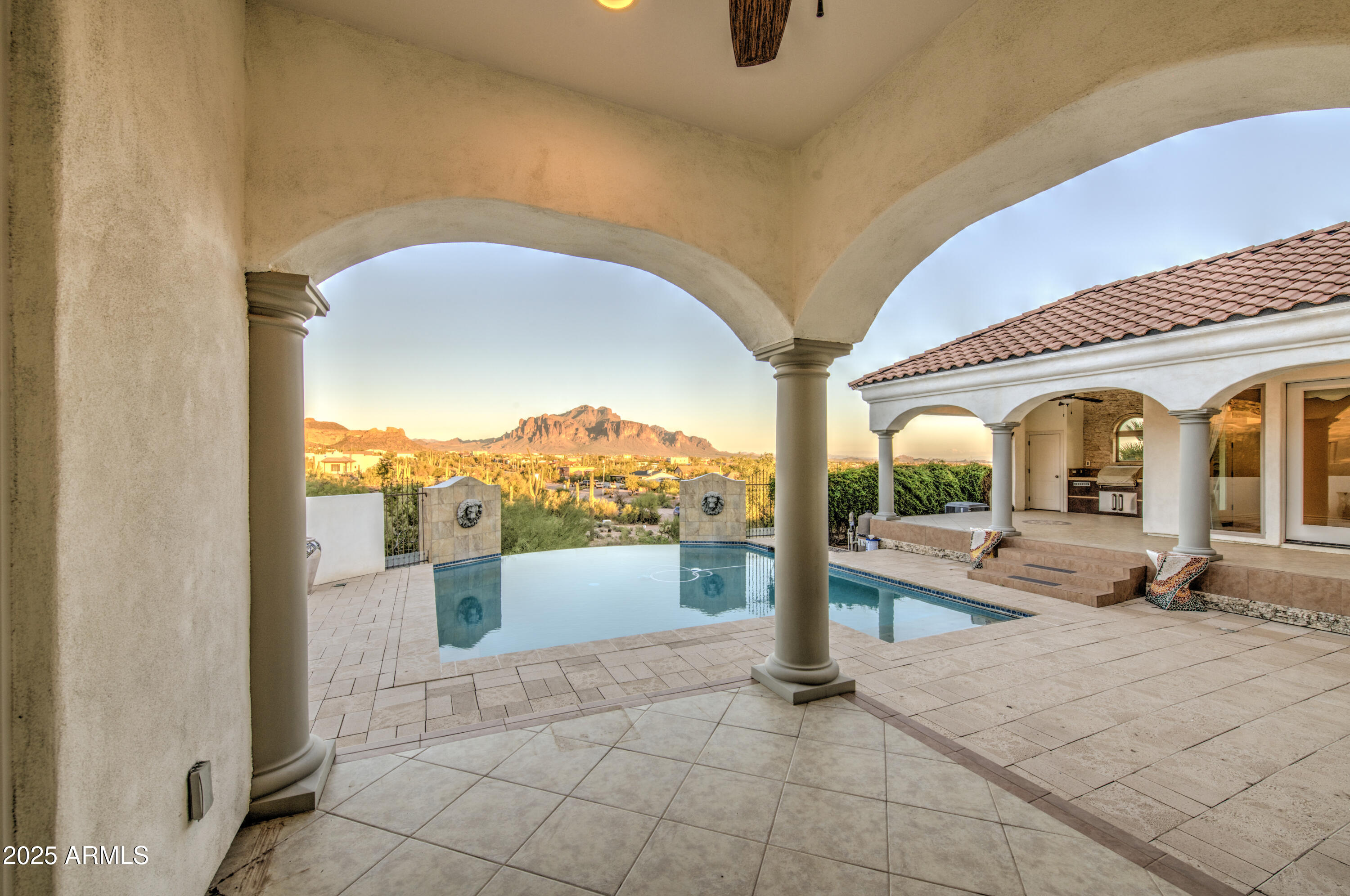 5238 North Explorer Road Apache Junction, AZ 85119 - Photo 75 of 109 a view of a swimming pool with outdoor seating