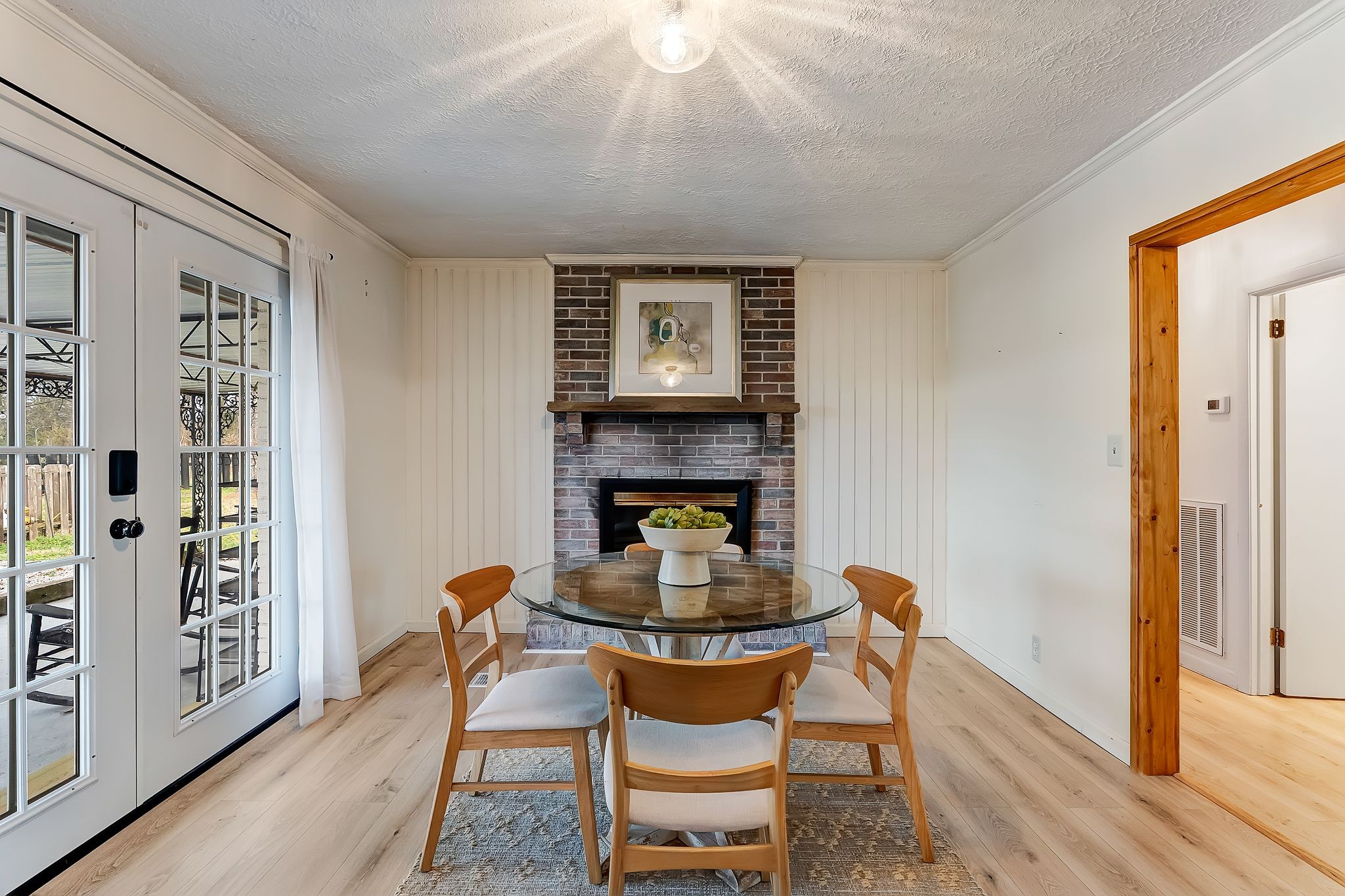 6212 Arno Road Franklin, TN 37064 - Photo 8 of 21 a dining room with furniture and wooden floor