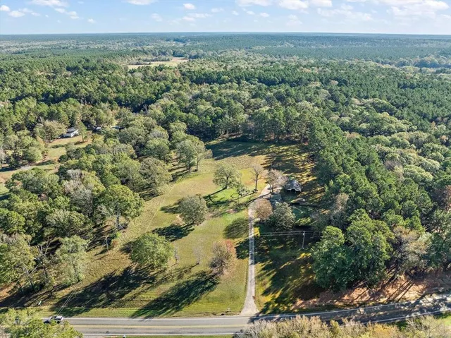 a view of a city with mountains