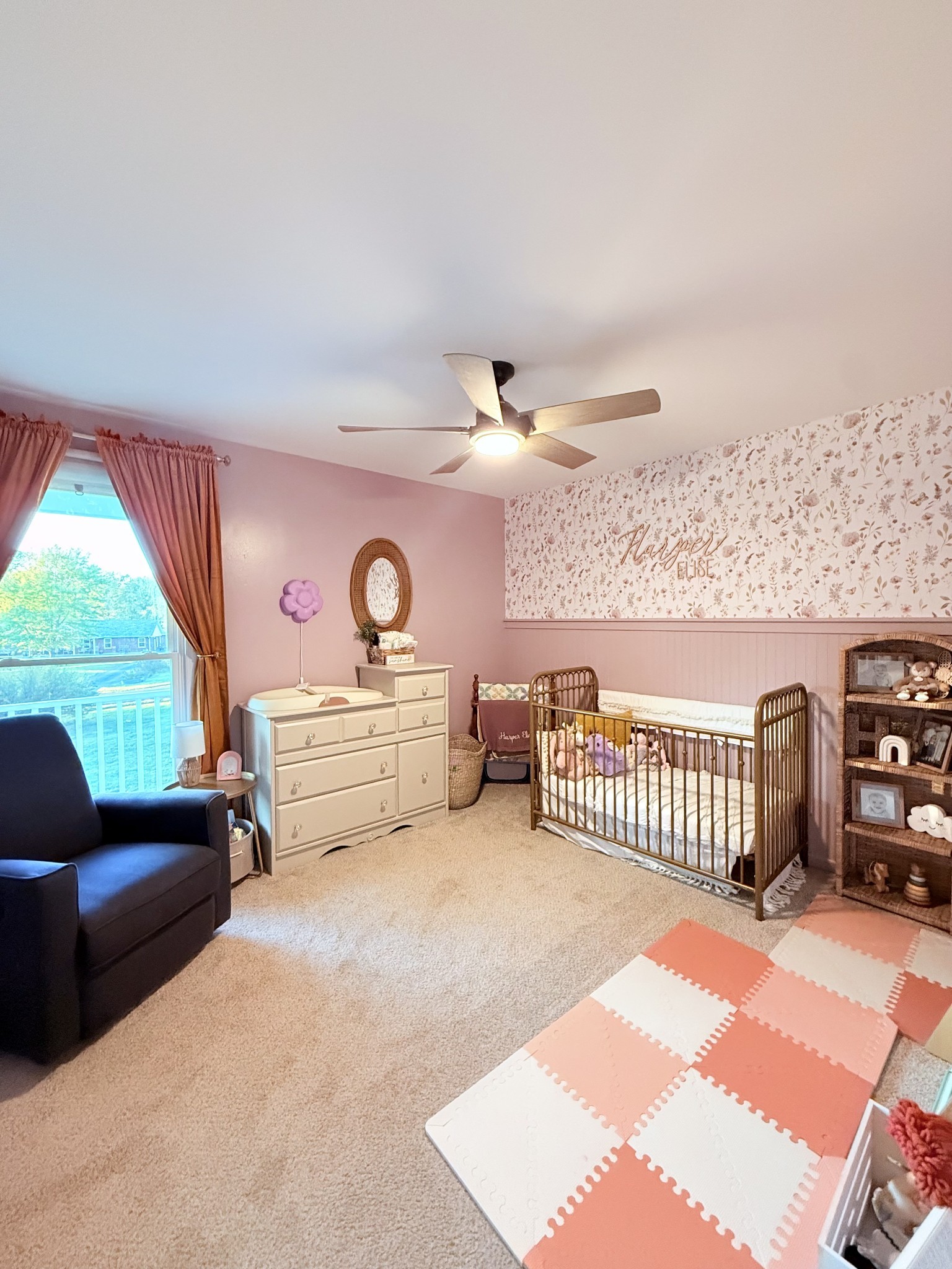 6023 Wayman Dunn Road Springfield, TN 37172 - Photo 31 of 38 a bedroom with furniture and a large window