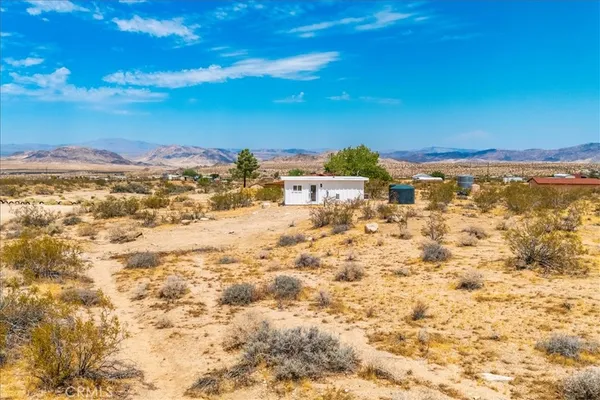 a view of outdoor space and mountain view