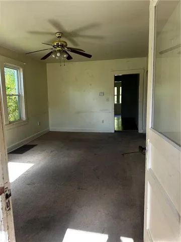 a view of empty room