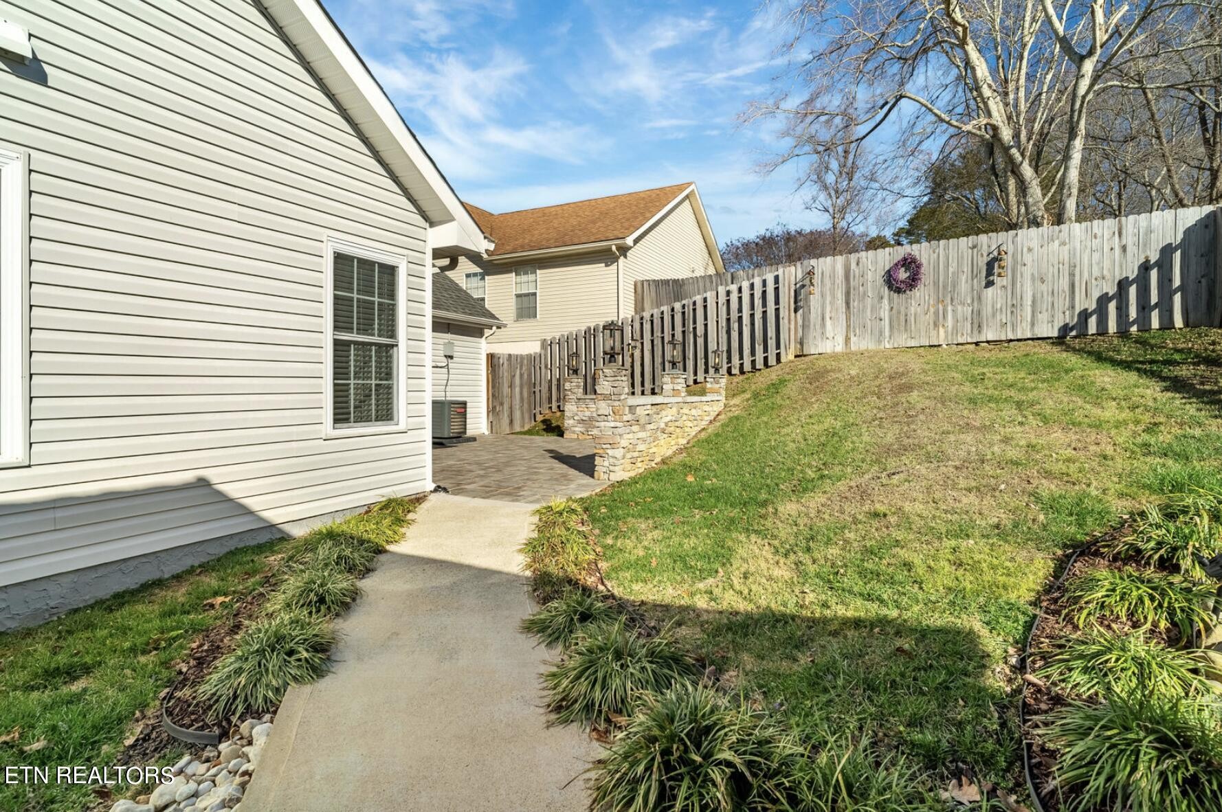4348 Walnut Ridge Lane Knoxville, TN 37921 - Photo 27 of 31 a view of a backyard with white house