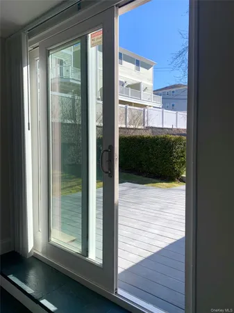 a view of balcony and window